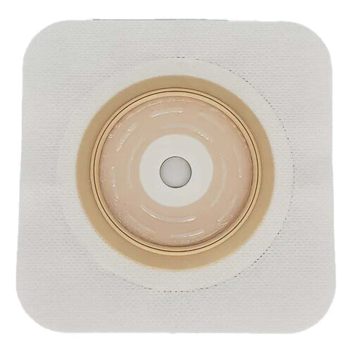 Safe N Simple 2- Piece Flat Wafer Standard Wear Tape Collar White, Flange Cut to Fit (80 Count)