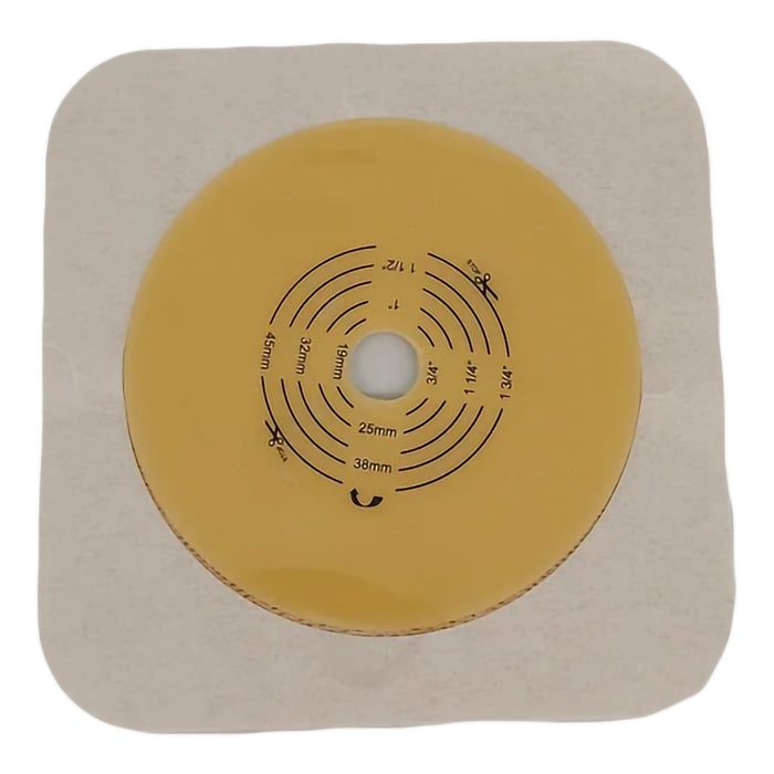 Safe N Simple 2-Piece Wafer Standard Wear Tape Collar Beige, Flange Cut to Fit (80 Count)