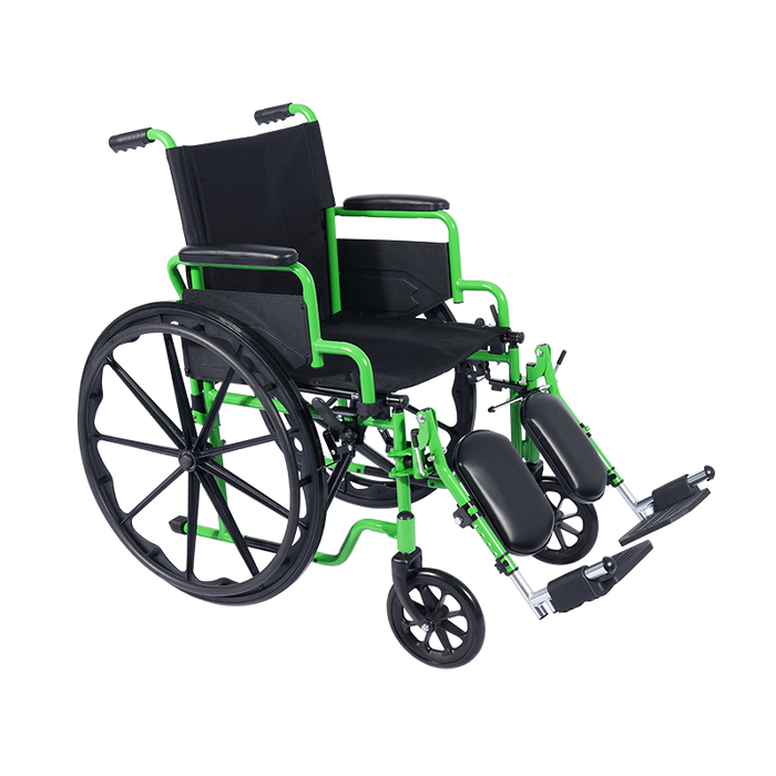 Dynarex GreenLine Wheelchair Leg Rest Style - Elevating Leg Rests (ELR)