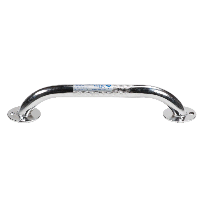 Dynarex Chrome Knurled Grab Bar, 1pc/bx,3bx/cs