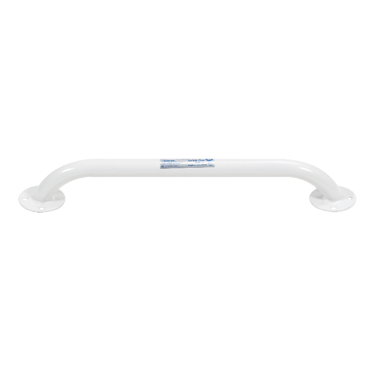 Dynarex Powder Coated Grab Bar, 16", White, 1pc/bx,3bx/cs