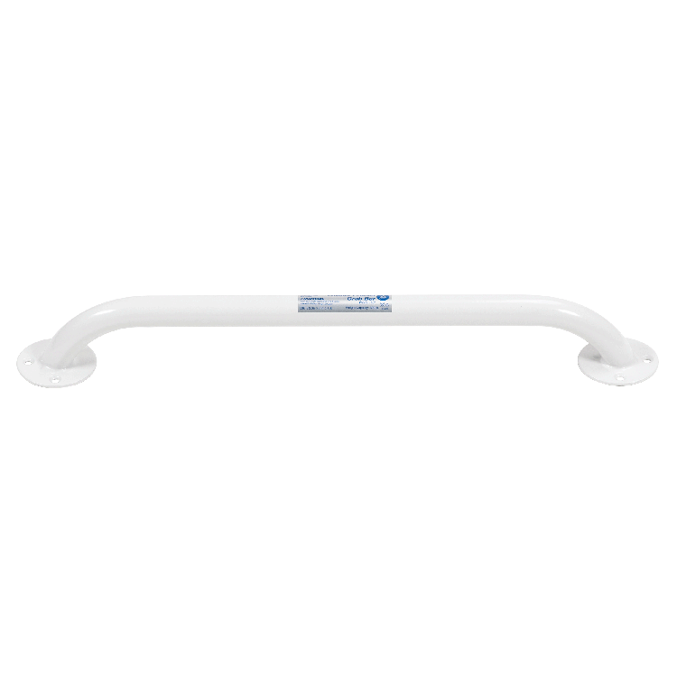 Dynarex Powder Coated Grab Bar, 18", White, 1pc/bx,3bx/cs