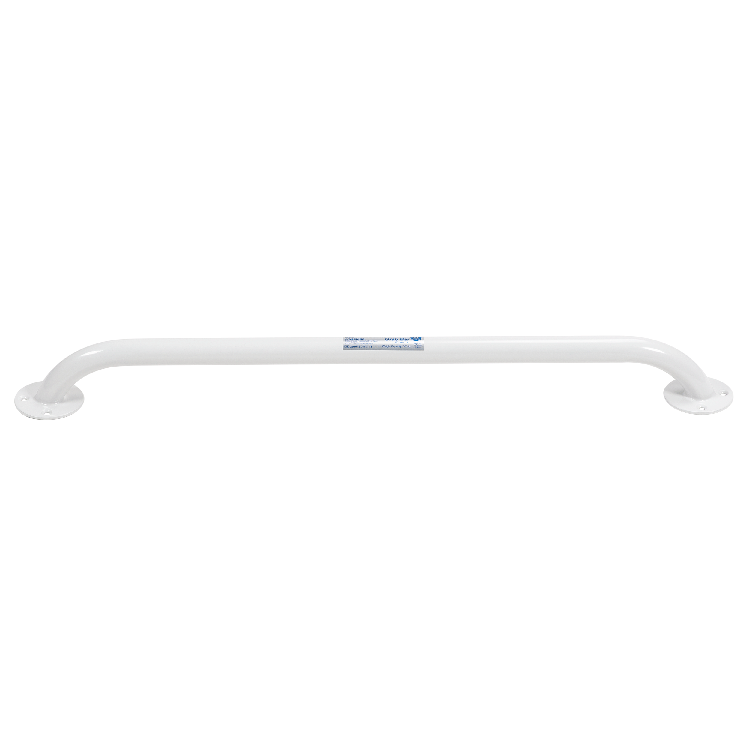 Dynarex Powder Coated Grab Bar, 24", White, 1pc/bx