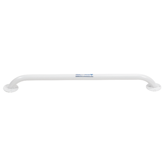 Dynarex Powder Coated Grab Bar, 24", White, 1pc/bx