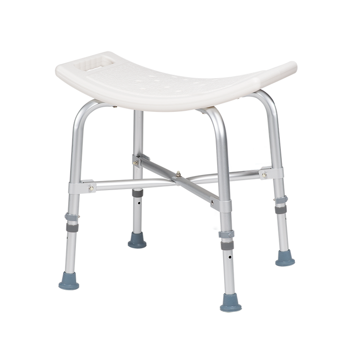 Dynarex Bariatric Shower Chair w/out Back, White