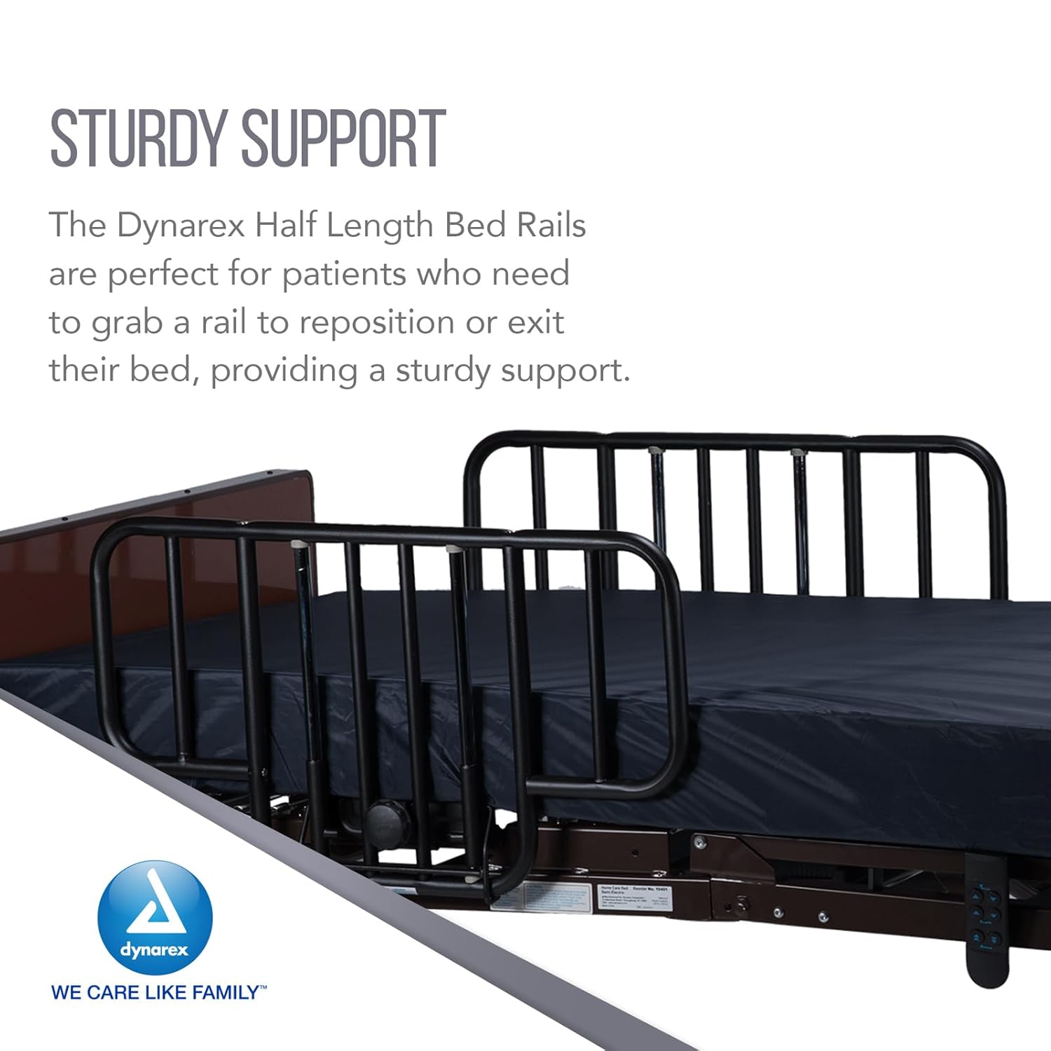 Half-Length Bed Rail