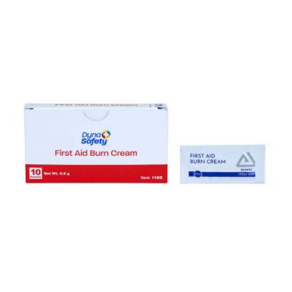 Dynarex First Aid Burn Cream, 0.9 g Foil Packet, 144 per Box / Case of 12