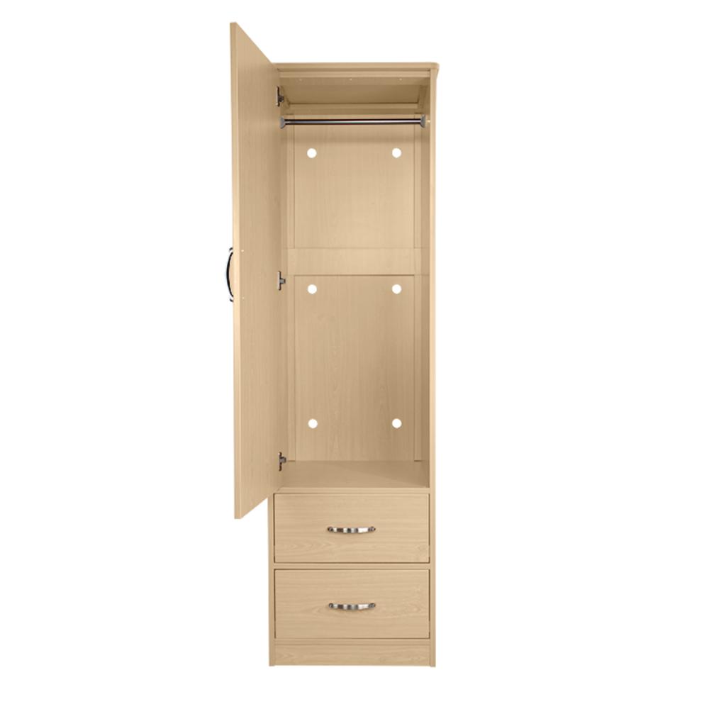 One Door / Two Drawer Wardrobe