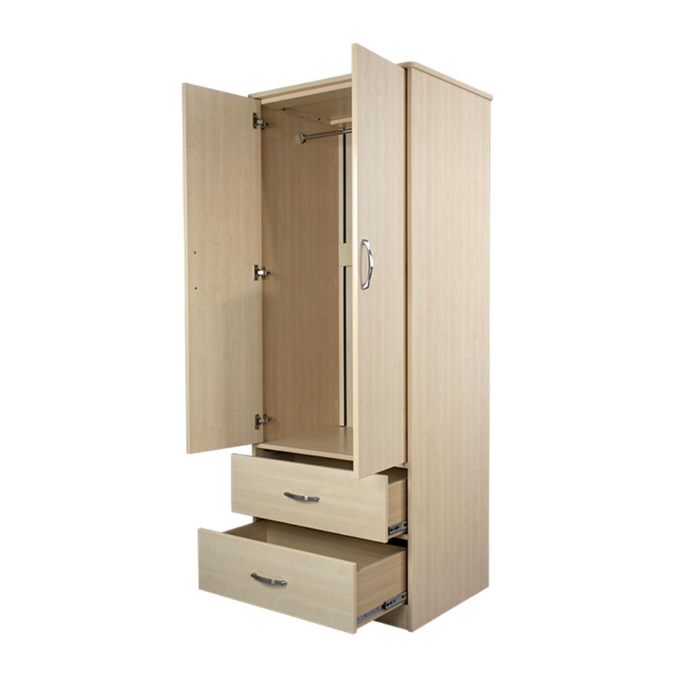 Two Door / Two Drawer Wardrobe