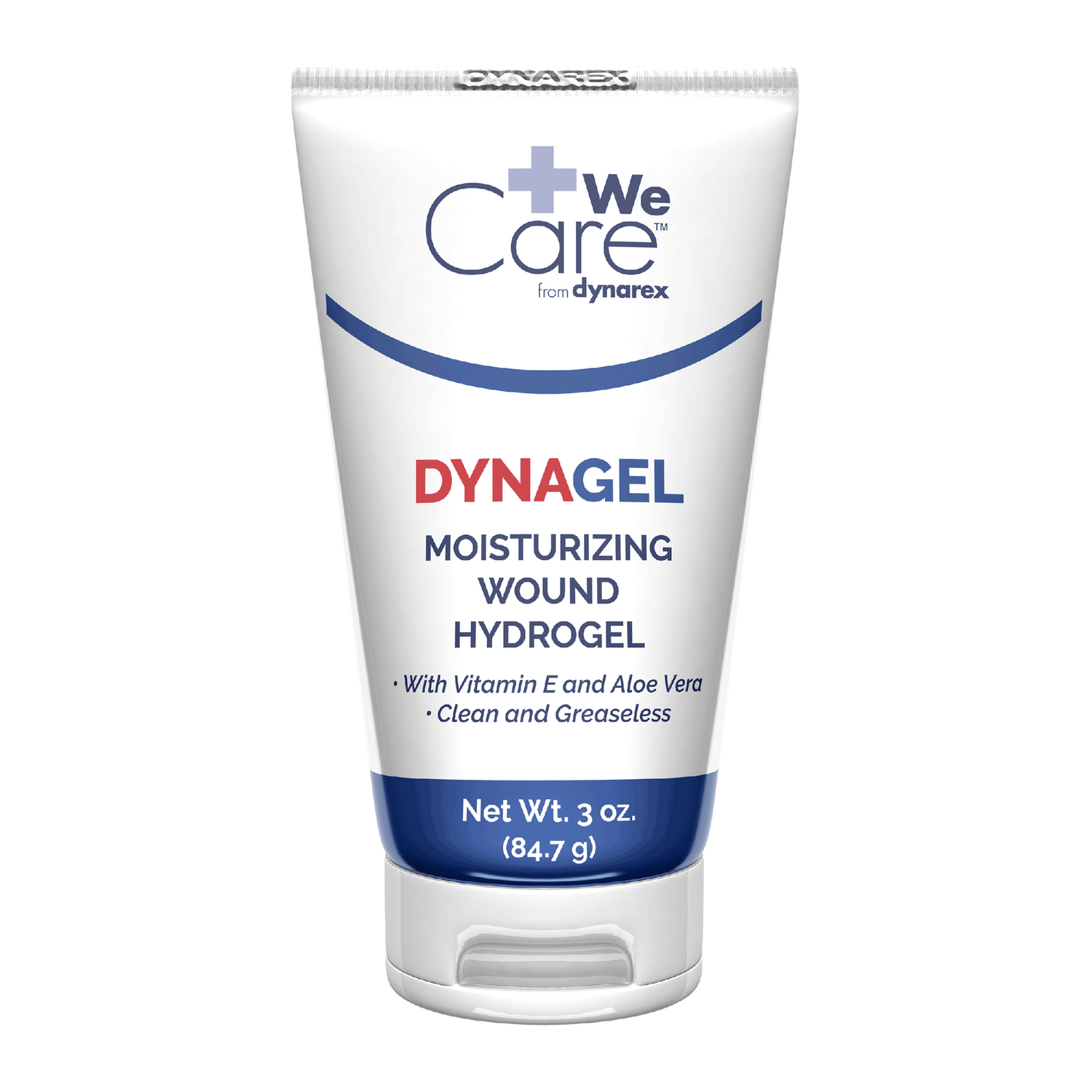 Dynarex DynaGel Moisturizing Wound Hydrogel, 3 oz. Tube, 24/case (24 Count)