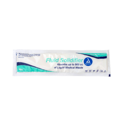 Dynarex Fluid Solidifier, 28 g Pouch, 200pc/cs