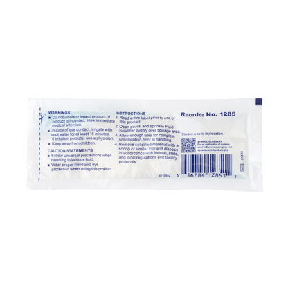 Dynarex Fluid Solidifier, 10 g Pouch, 200pc/cs