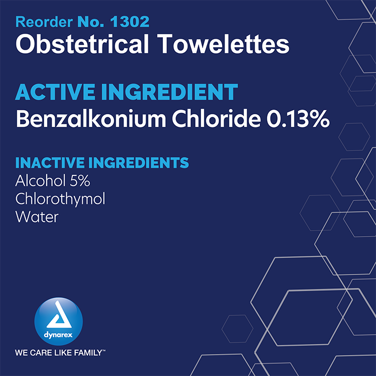 Obstetrical Towelettes