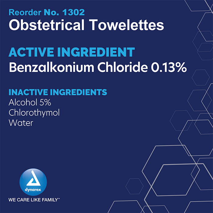 Obstetrical Towelettes