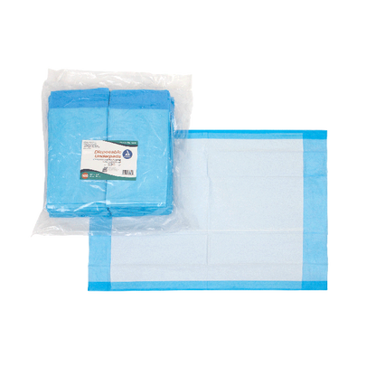 Dynarex Disposable Underpads - Tissue Fill (2 ply), 17" x 24", 3/100/cs