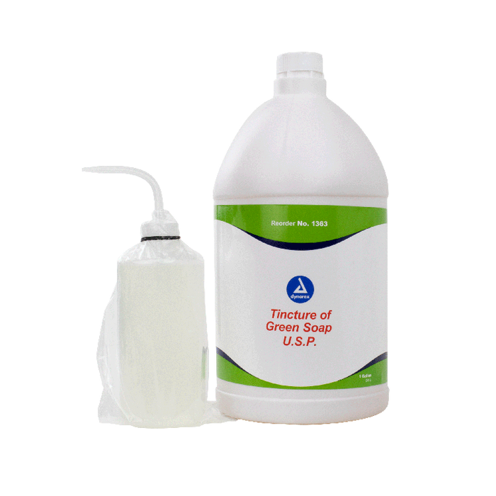 Dynarex Green Soap, 1 gal. Bottle, 4/cs