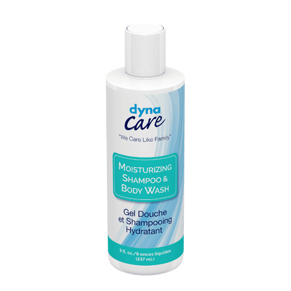 DynaCare Moisturizing Shampoo and Body Wash, 8 oz. Bottle, 48/cs