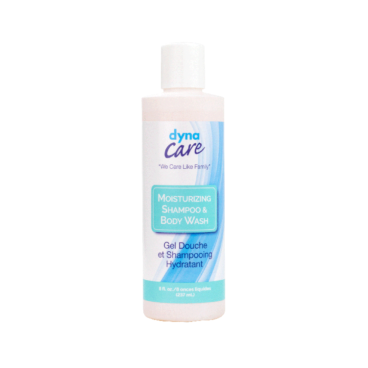 DynaCare Moisturizing Shampoo and Body Wash, 8 oz. Bottle, 48/cs