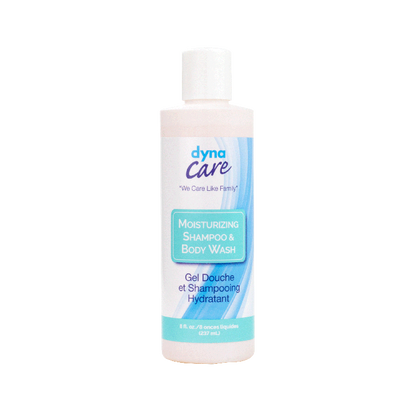 DynaCare Moisturizing Shampoo and Body Wash, 8 oz. Bottle, 48/cs