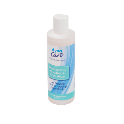 DynaCare Moisturizing Shampoo and Body Wash, 8 oz. Bottle, 48/cs