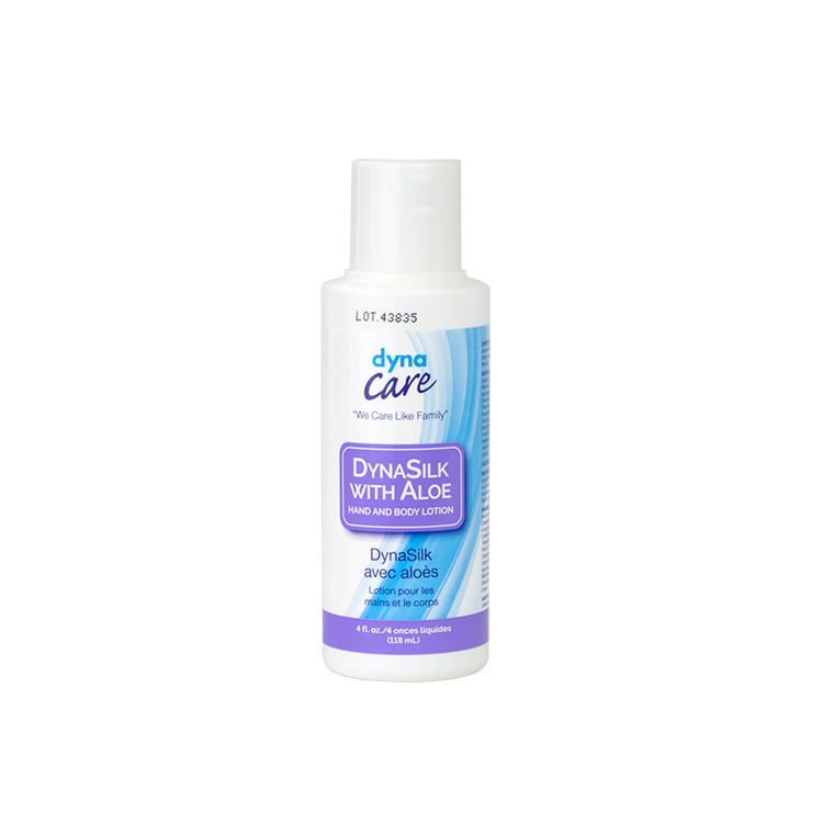 DynaCare DynaSilk w/ Aloe, 4 oz. Bottle, 96/cs