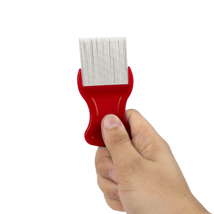 Dynarex ClearNit Metal Lice and Nit Removal Comb (144 Count)