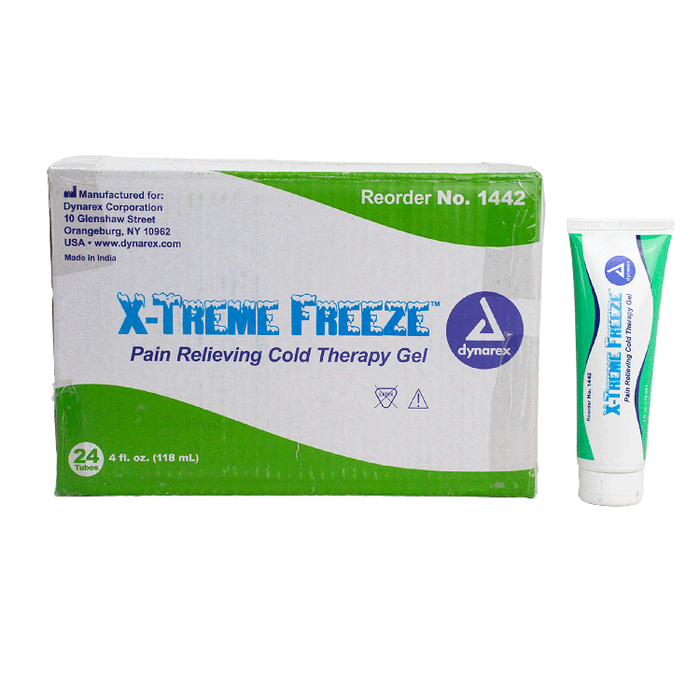 Dynarex X-Treme Freeze, 4 oz. Tube, 24/cs