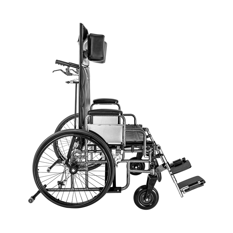 Bari+Max Bariatric Reclining Wheelchair w/ ELR 24", 1pc/cs