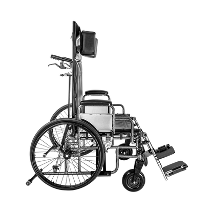 Bari+Max Bariatric Reclining Wheelchair w/ ELR 24", 1pc/cs