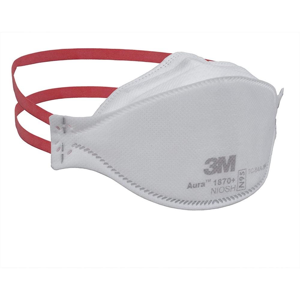 3M Aura Healthcare N95 Particulate Respirator Mask, Regular Size, 440 per Case