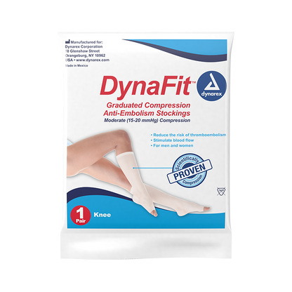 DynaFit DynaFit Compression Stockings - Knee, Small, 5/12/cs