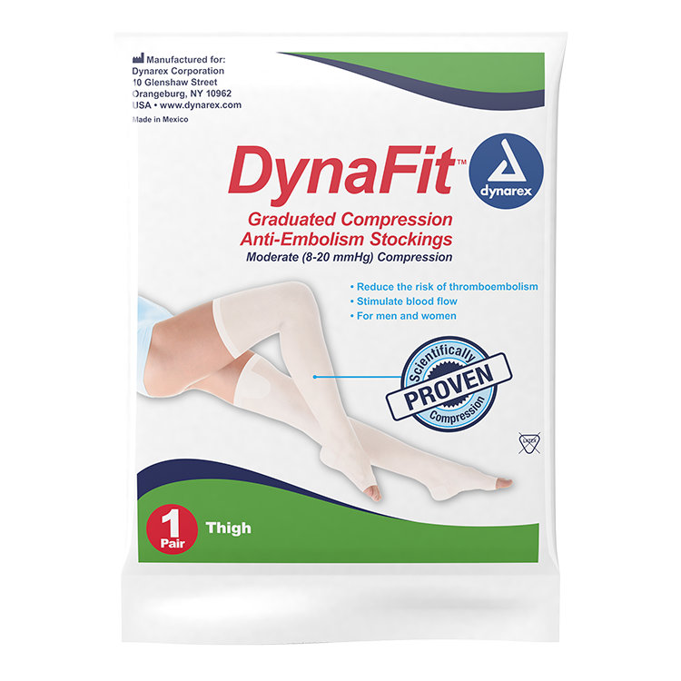 DynaFit DynaFit Compression Stockings - Thigh, Small, 5/12/cs