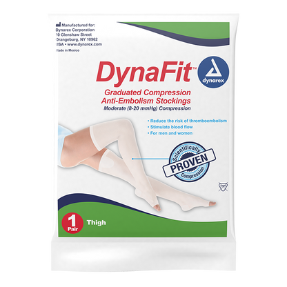 DynaFit DynaFit Compression Stockings - Thigh, Small, 5/12/cs