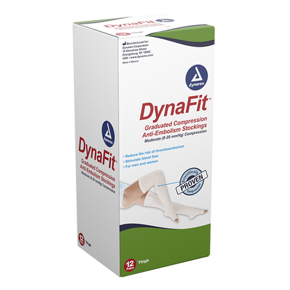 DynaFit DynaFit Compression Stockings - Thigh, Small, 5/12/cs