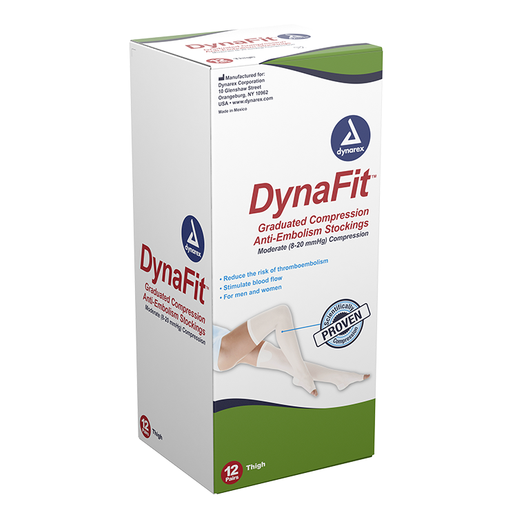 DynaFit DynaFit Compression Stockings - Thigh, Medium, 5/12/cs