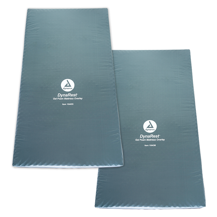 Dynarex DynaRest Gel Foam Mattress Overlay