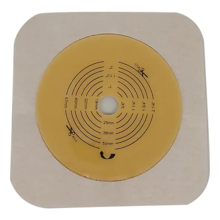 Safe N Simple 2-Piece Wafer Standard Wear Tape Collar Beige, Flange Cut to Fit (80 Count)