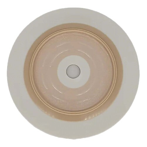Safe N Simple 2-Piece Round Wafer Extended Wear with Solid Hydrocolloid, Flange Cut to Fit (40 Count)