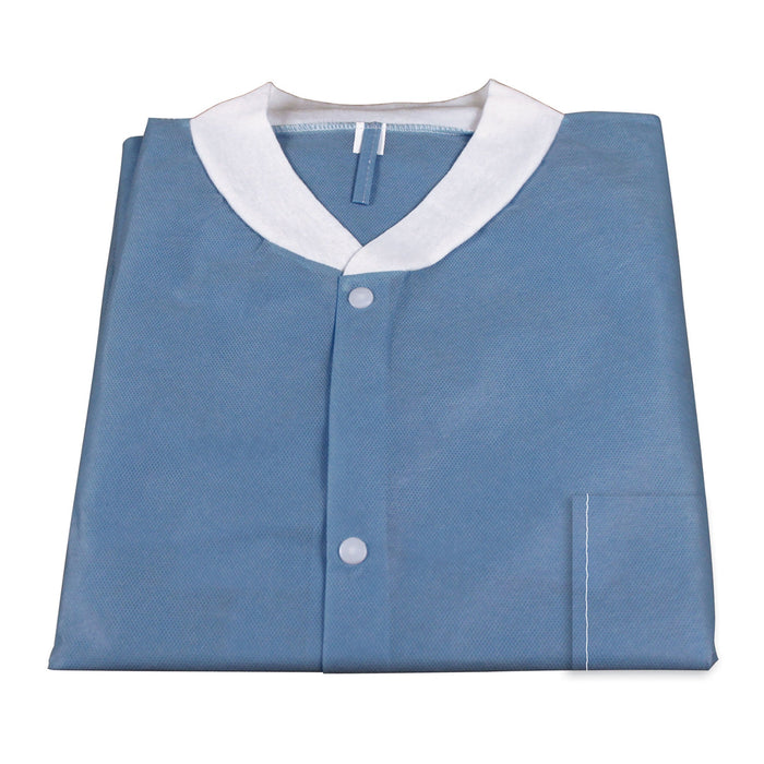 Dynarex Labjacket w/ Pockets - 10ea/bx, 3bxs/case (30 Count)