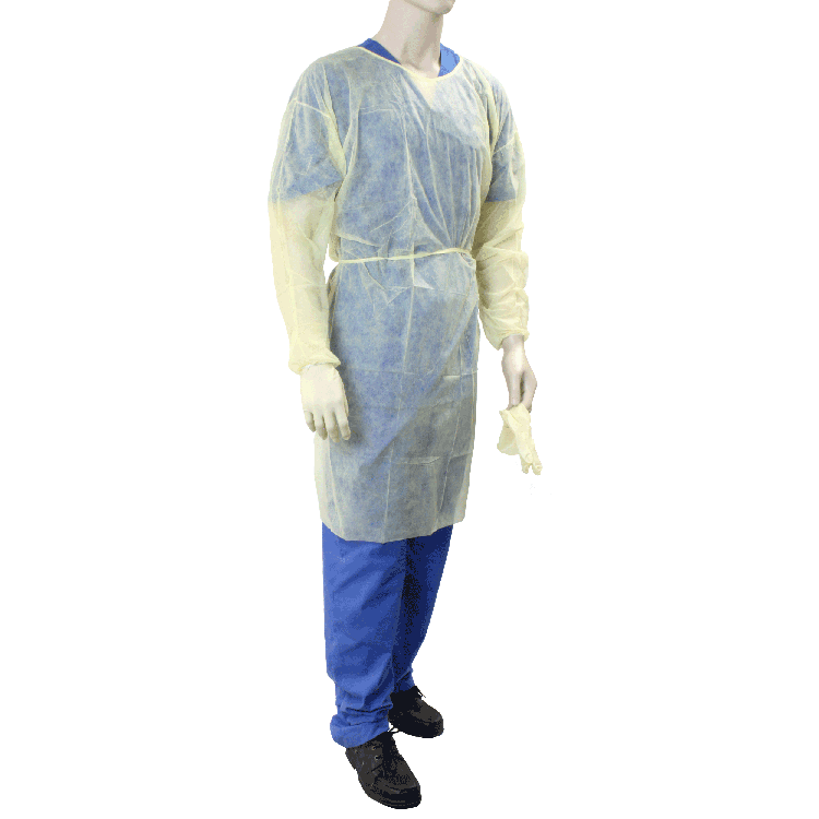 Isolation Gown Fluid Resistant