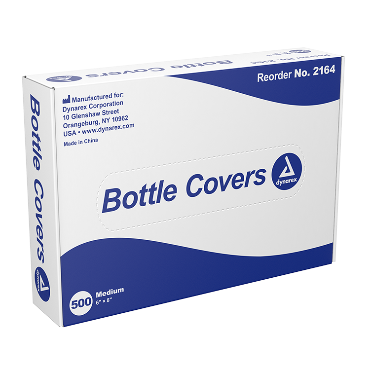 Dynarex Bottle Covers, 6" x 8", Medium, 20/500/cs