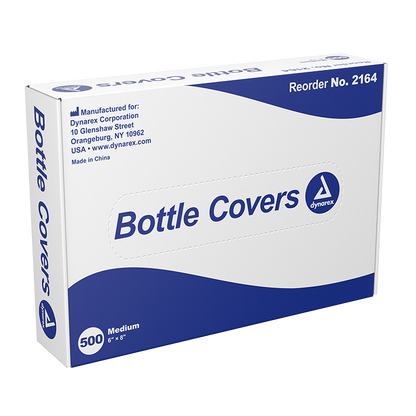 Dynarex Bottle Covers, 6" x 8", Medium, 20/500/cs