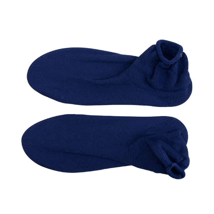 Dynarex Non Skid Slippers, Large, Navy Blue, 12/cs