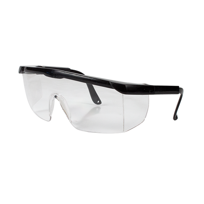 Dynarex Safety Glasses, Black, 50/cs