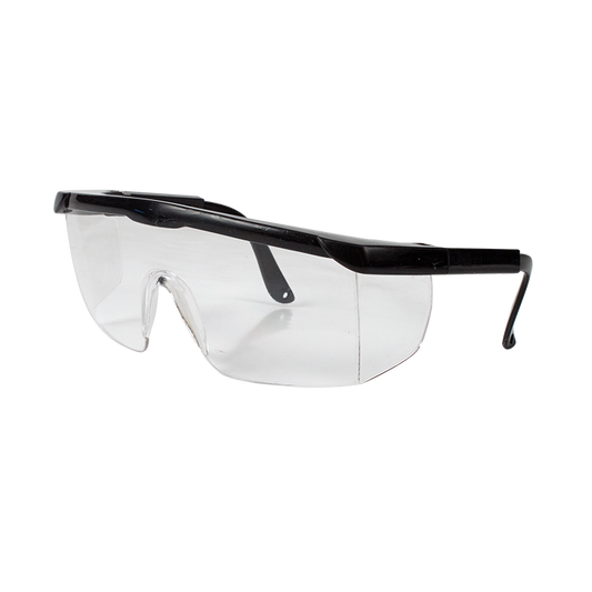 Dynarex Safety Glasses, Black, 50/cs