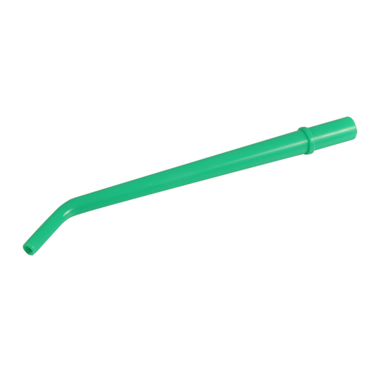 Dynarex Surgical Aspirator Tip, 1/4", Green, 100/25/cs