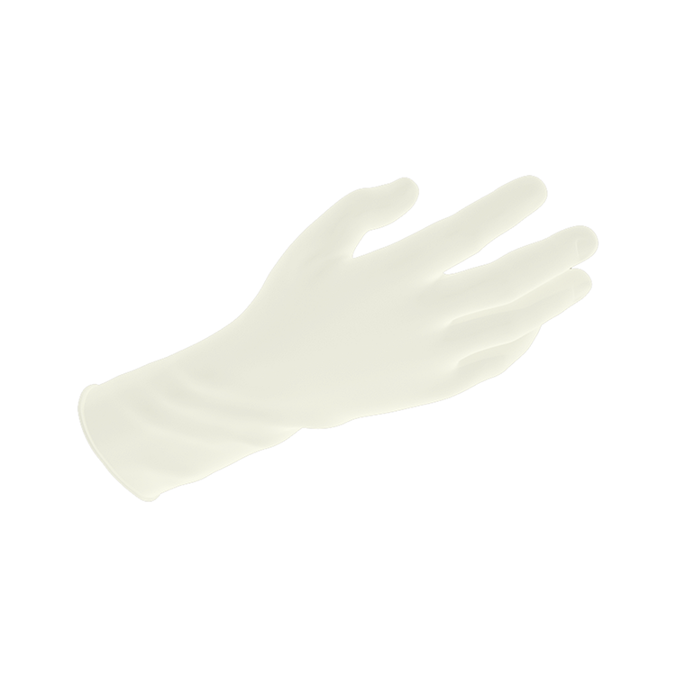 Dynarex Vinyl Exam Gloves In A Bag, 3 Mil Thick, Large, Powder-Free, Clear