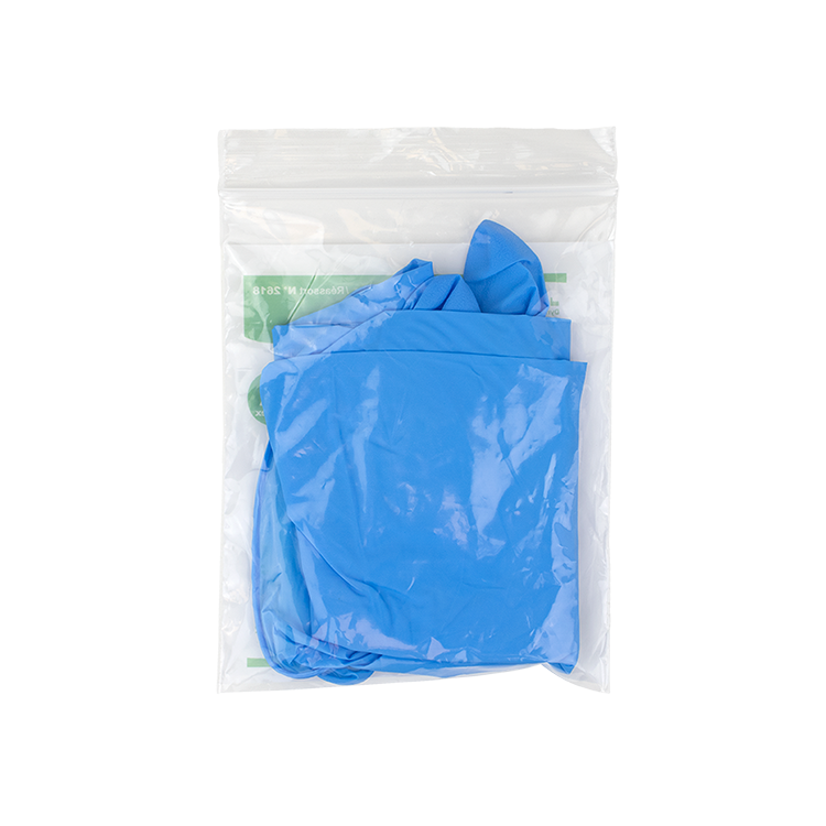 Dynarex Nitrile Exam Gloves In A Bag, Large, 2 Mil Thick, Powder-Free, Blue, 1 Pair / 500 Bags per Case