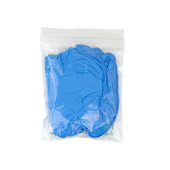 Dynarex Nitrile Exam Gloves In A Bag, 2 Mil Thick, Large, Powder-Free, Blue, 2 Pair / 500 Bag per Case