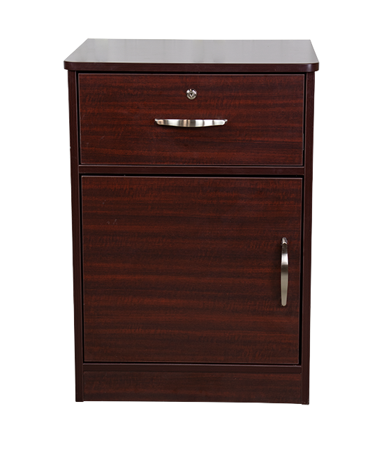 Dynarex One Door / One Drawer Nightstand, 1 Piece